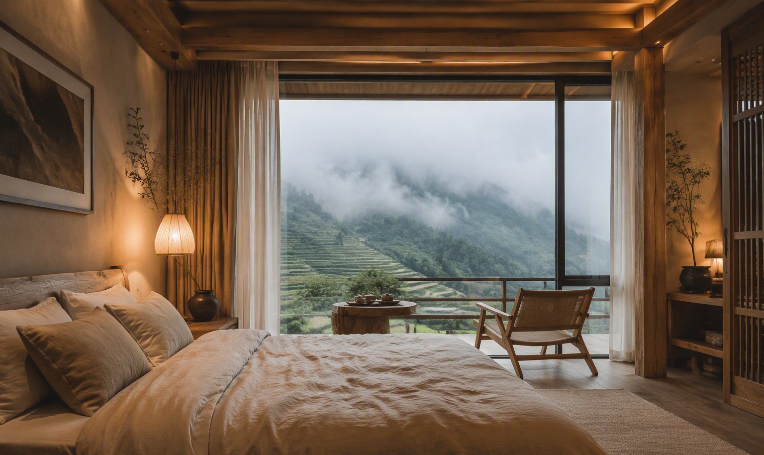 十里芳菲 · 山景大床房